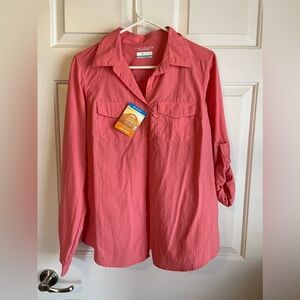 Columbia button up sun shirt